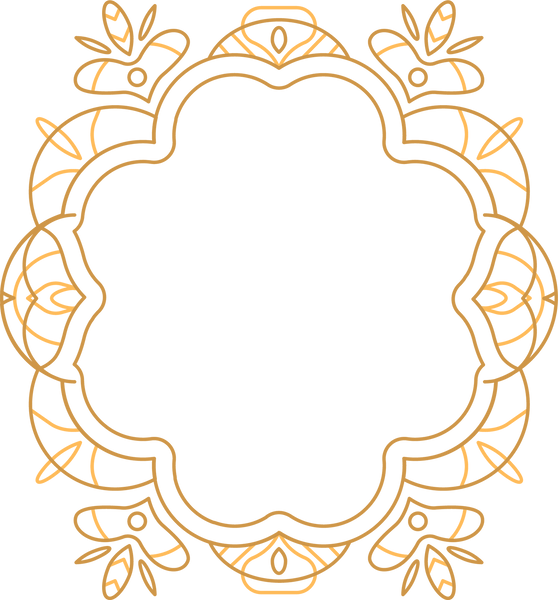 Elegant Ornate Profile Picture Frame